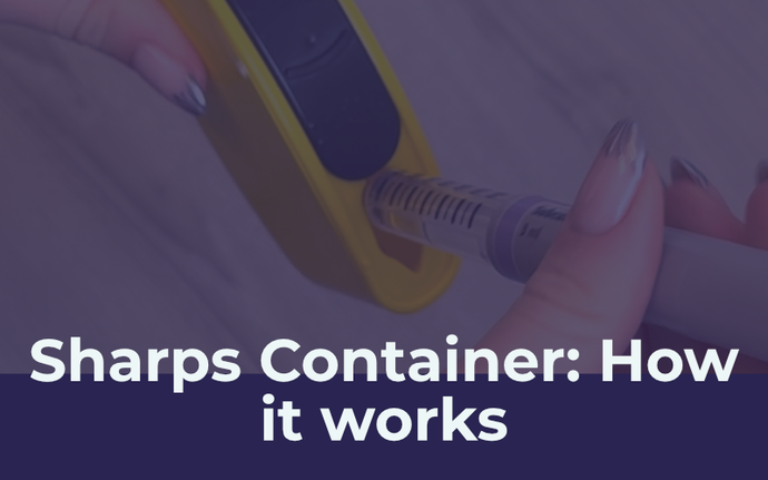 How our Pocket Sharps Container works.