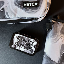 ETC Insulated Pen Bag (Black & White Marble)