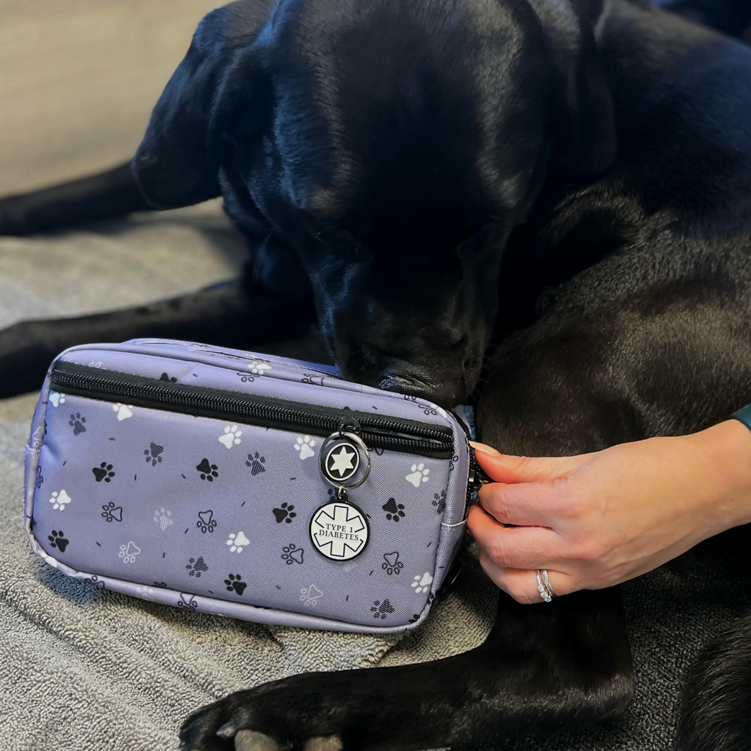 ETC - *new* Paw Print Diabetic Kitbag