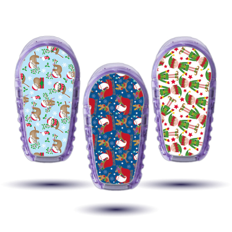 Dexcom G6/One Sensor Stickers (Christmas) 3pk