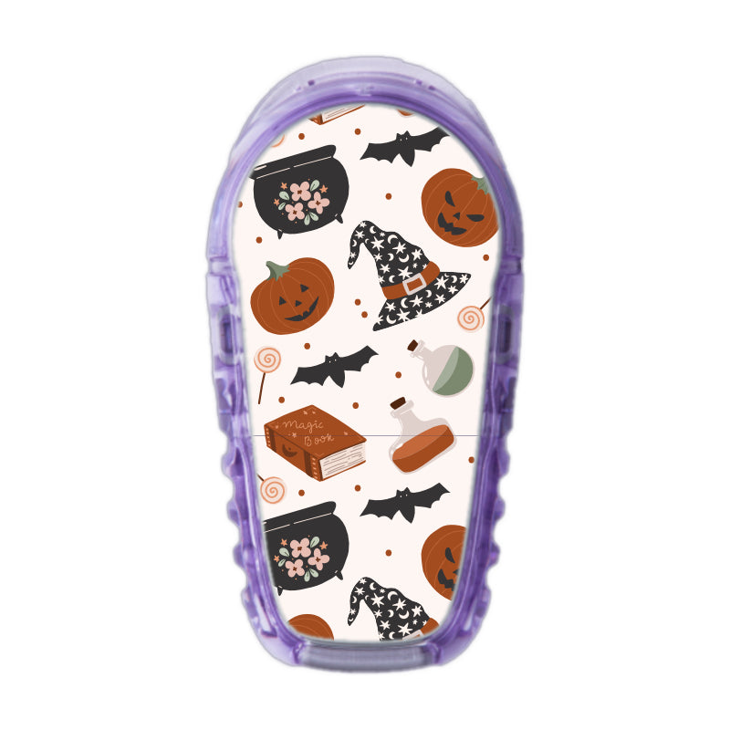 Dexcom G6/One Sensor Stickers (Boho Halloween) 6 pack