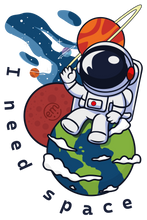 ExpressionMed Astronaut Decal Sticker