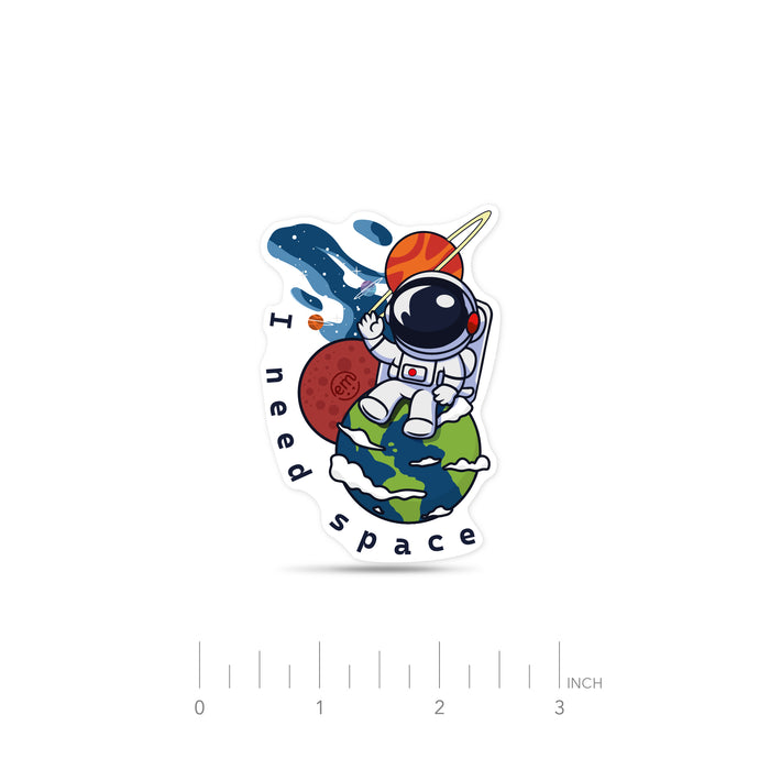 ExpressionMed Astronaut Decal Sticker