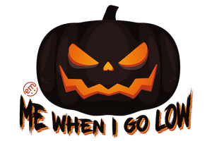 ExpressionMed Scary Pumpkin Decal Sticker