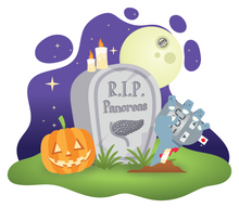 ExpressionMed RIP Pancreas Single Decal Sticker