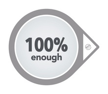 ExpressionMed 100% Enough Decal Sticker