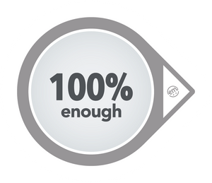 ExpressionMed 100% Enough Decal Sticker