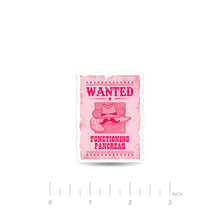 ExpressionMed Wanted Poster in Pink Decal Sticker