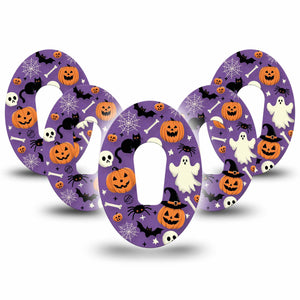 ExpressionMed Happy Halloween Adhesive Patch Dexcom G6/One