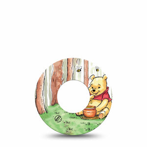 ExpressionMed Winnie The Pooh Adhesive Patch Freestyle Libre 2