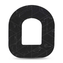 ExpressionMed Black Marble Adhesive Patch Omnipod