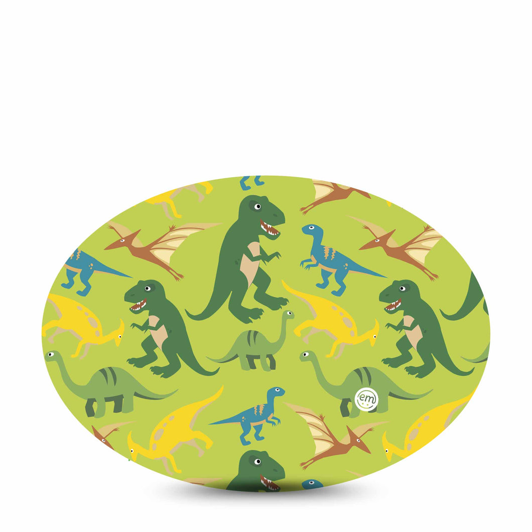 ExpressionMed Dinosaur Adhesive Patch Oval