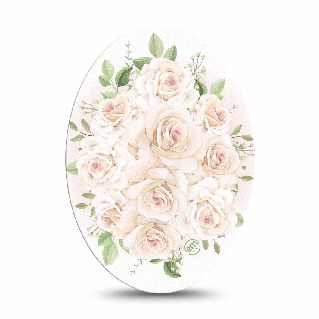 ExpressionMed Wedding Bouquet Adhesive Patch Oval