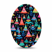 ExpressionMed Bright Trees Adhesive Patch Oval