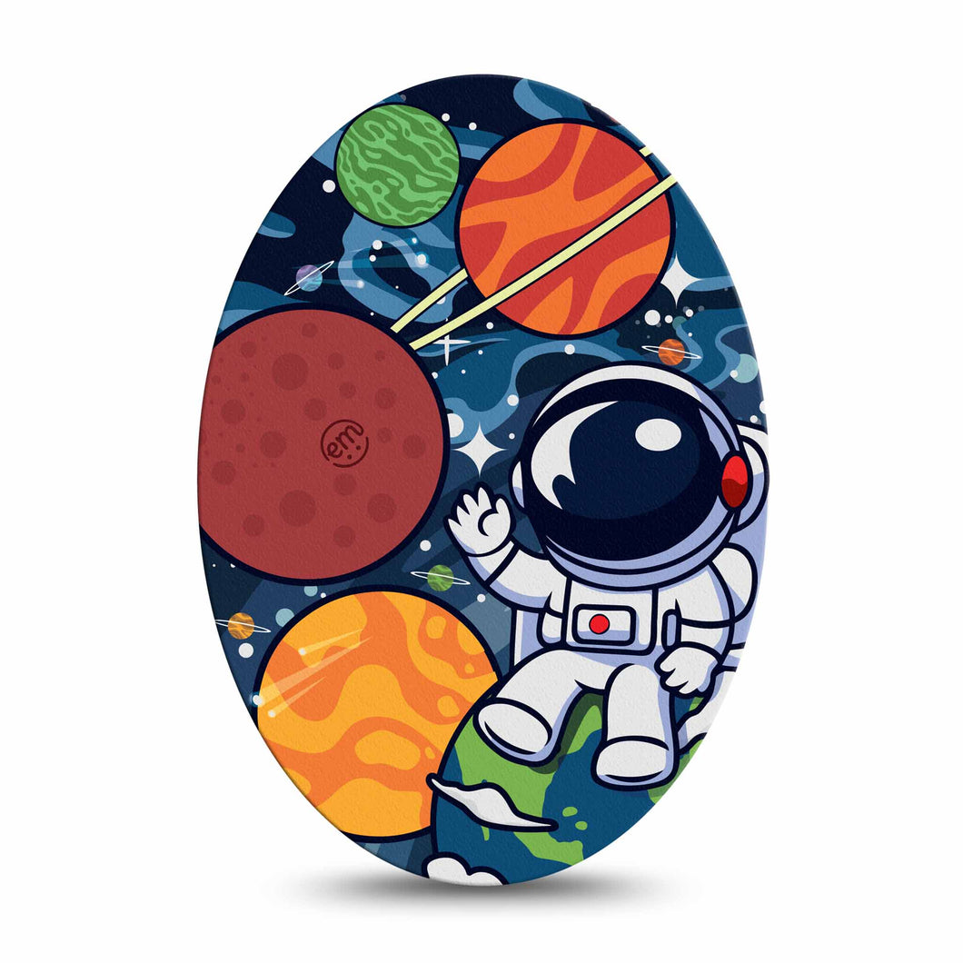 ExpressionMed Astronaut Adhesive Patch Oval