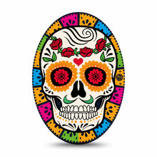 ExpressionMed Dia De Los Muertos Adhesive Patch Oval