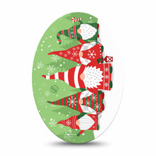 ExpressionMed Holiday Gnomies Adhesive Patch Oval