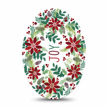 ExpressionMed Christmas Wreath Adhesive Patch Oval