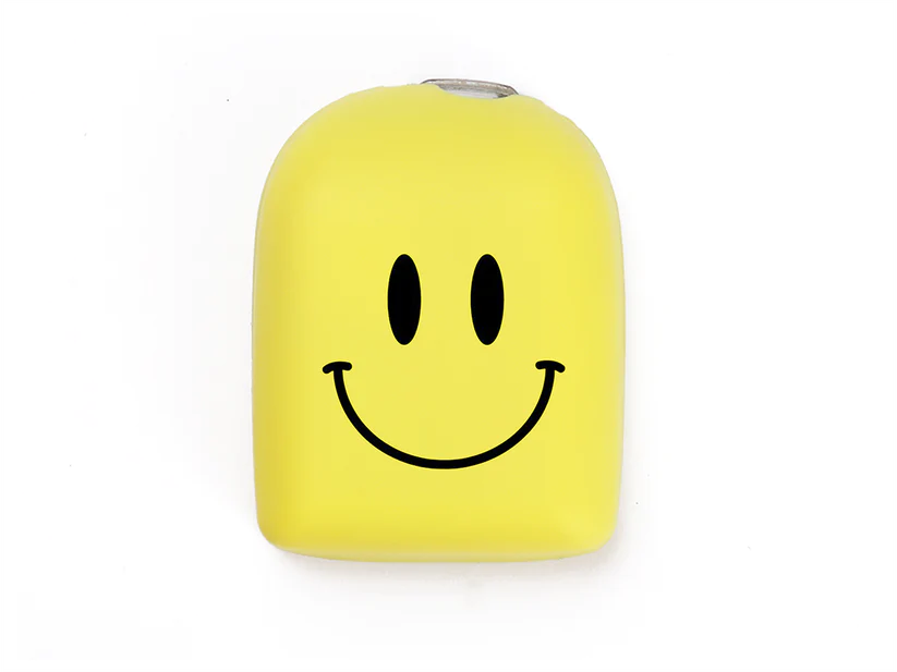 Omni Pod Reusable Cover (Happy) Yellow