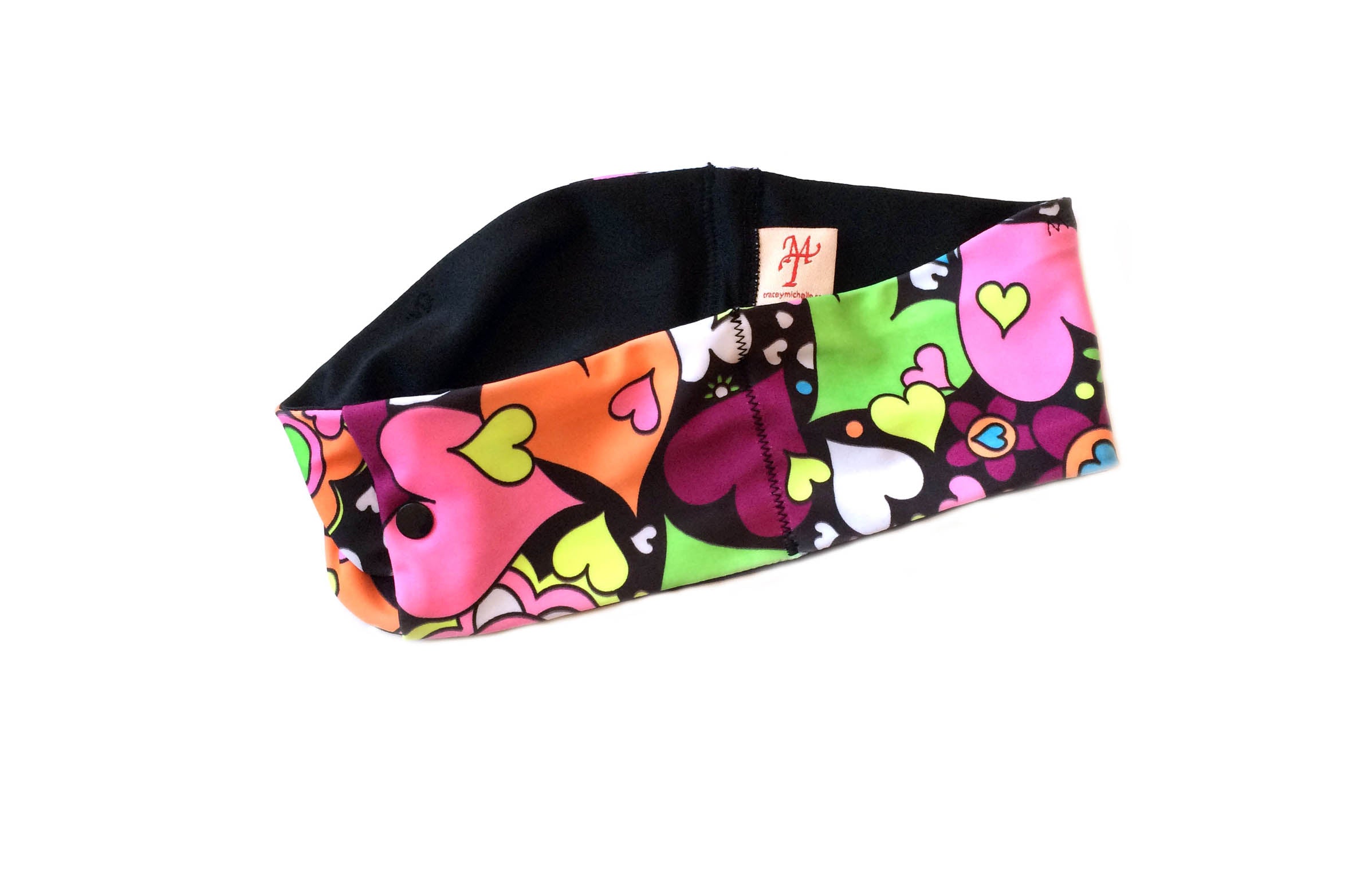 Hippy Hearts Super Slim Pump Waist Band Pouch