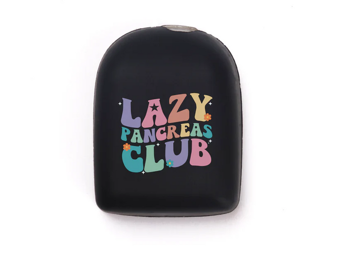 Omni Pod Reusable Cover Lazy Pancreas Club Black