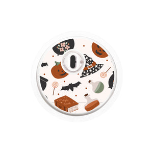 Freestyle Libre 3 Sensor Sticker (Boho Halloween) 6 pack