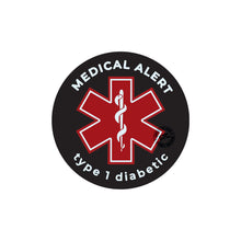 ETC Medical Alert - Vinyl Decal Sticker (T1D)