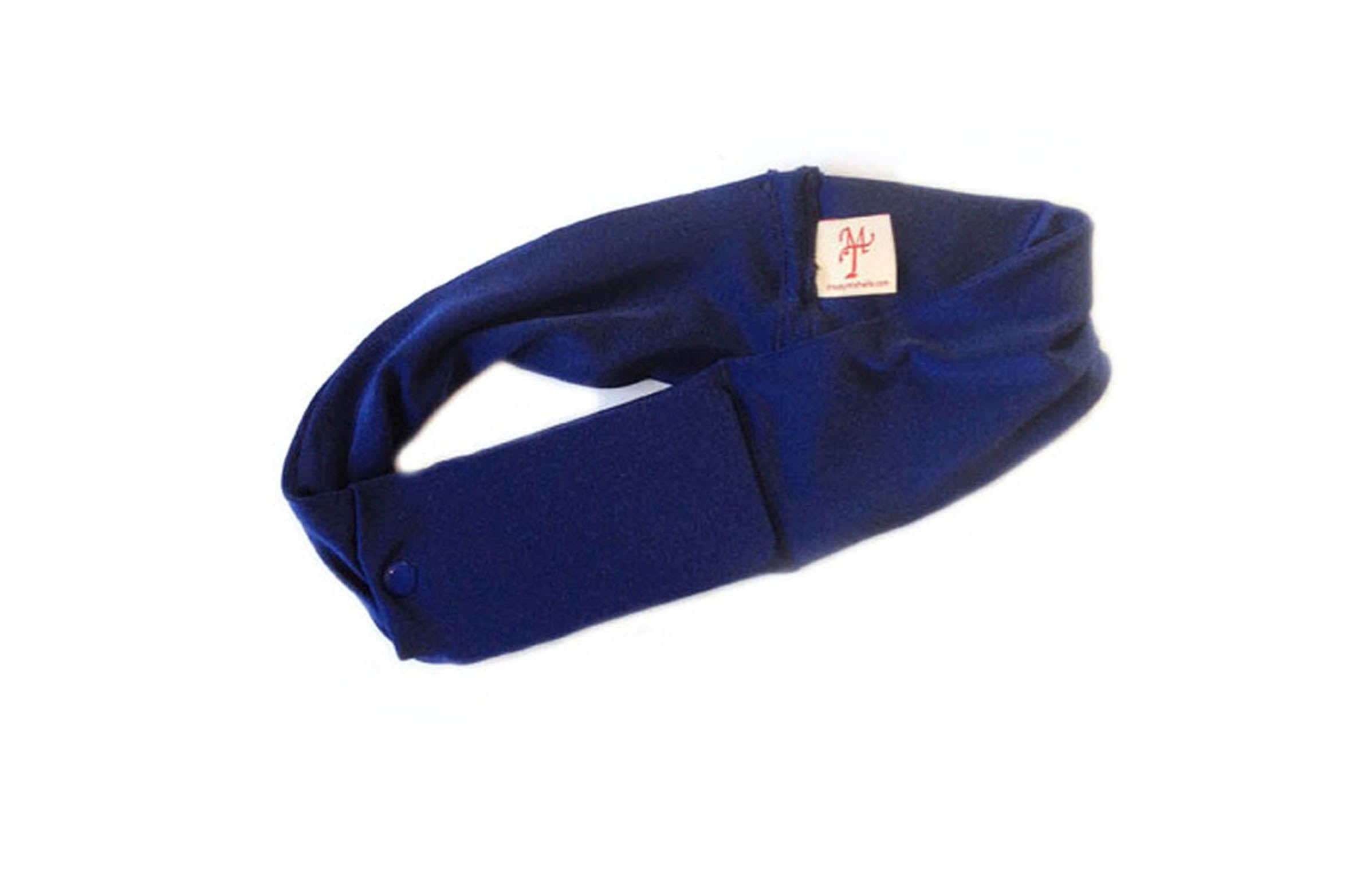 Navy Super Slim Pump Waist Band Pouch