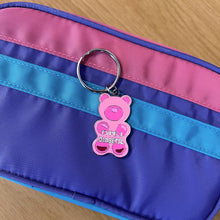 ETC Gummy Bear - Type 1 Diabetic (PINK) Medical Alert Keyring