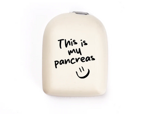 Omni Pod Reusable Cover (This is My Pancreas) Beige