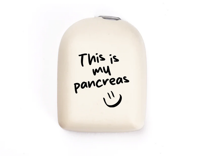 Omni Pod Reusable Cover (This is My Pancreas) Beige