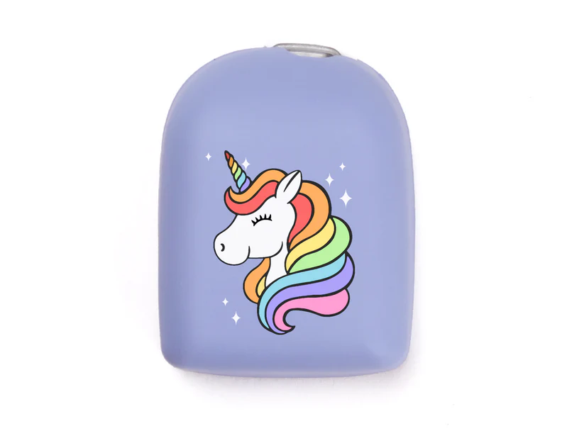 Omni Pod Reusable Cover Unicorn Lavender