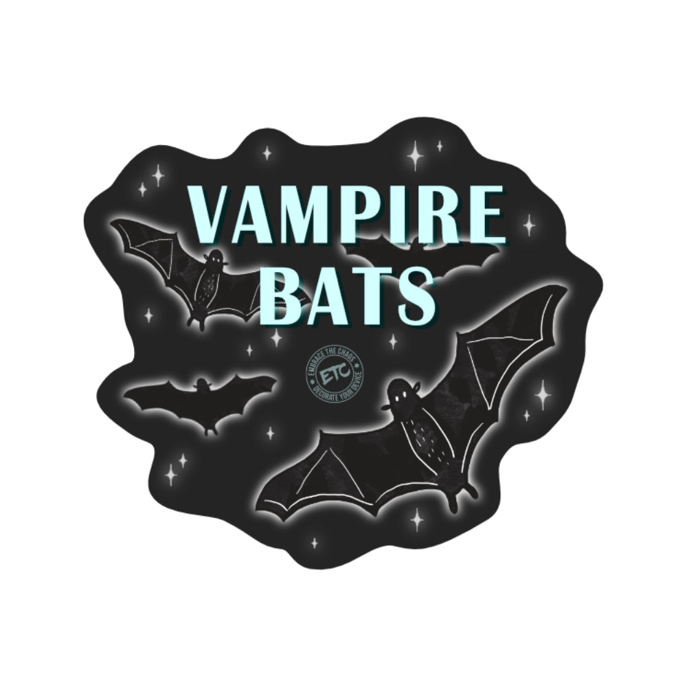 ETC Vampire Bats - Vinyl Decal Sticker