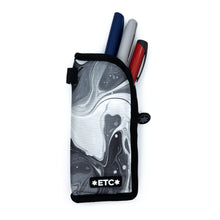 ETC Insulated Pen Bag (Black & White Marble)