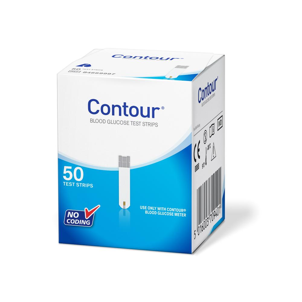 Contour Next Test Strip 50 VAT Relief - Diabetes UK Shop