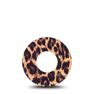 ExpressionMed Leopard Print Adhesive Patch Freestyle Libre 2