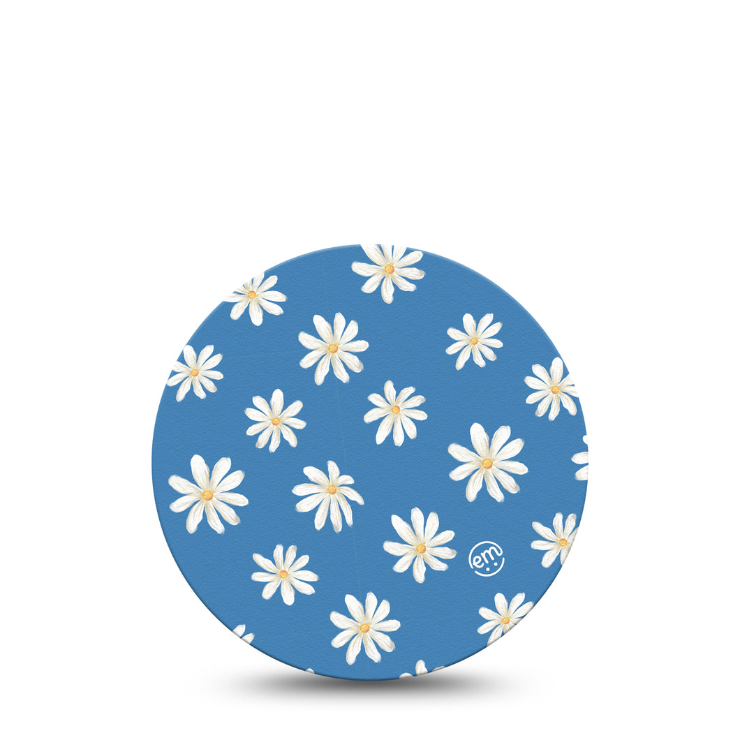 ExpressionMed OverPatch Painted Daisies Adhesive Patch Freestyle Libre 3