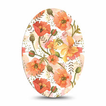 ExpressionMed Peachy Blooms Adhesive Patch Oval