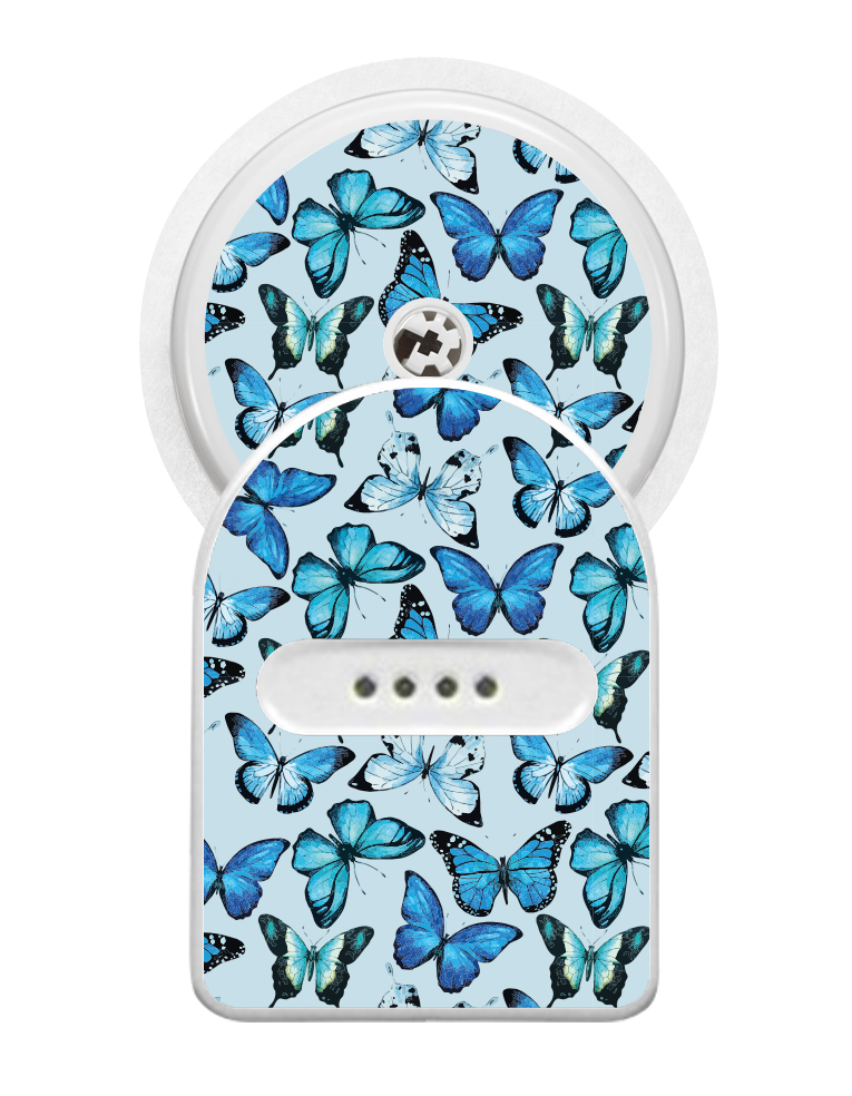 Miao Miao Sticker (Butterfly Blue)