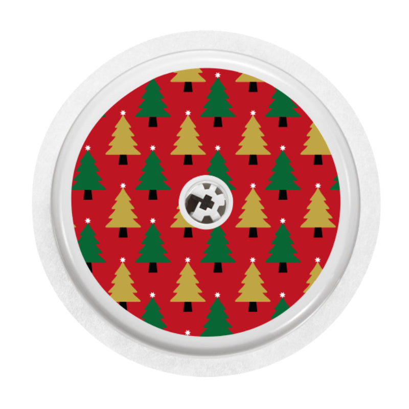 Freestyle Libre 2 Sensor Cover Sticker (Oh Christmas Tree)