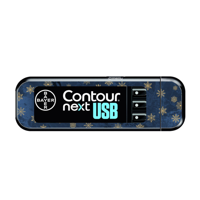 Bayer Contour Next USB Vinyl Sticker (Snowy Nights)